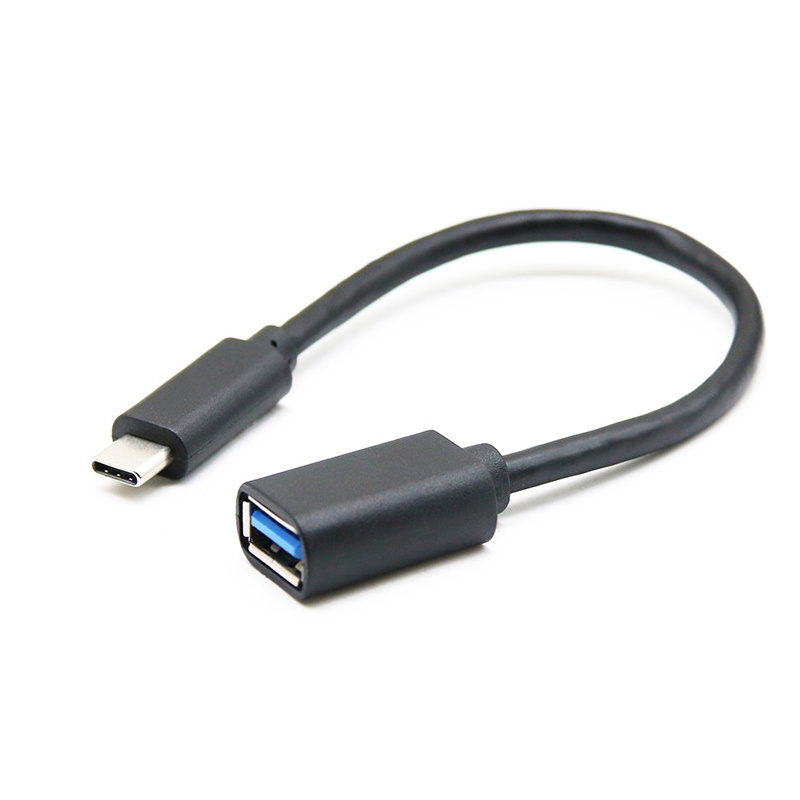 杰克-type-c otg連接線丨usb3.0數據線丨平板電腦u盤鍵盤丨移動設備延長線 丨Type-c轉A母(OTG)丨轉接頭延長頭（2113）