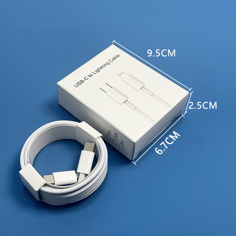 杰克-PD快充數據線丨PD手機數據線丨 USB快速充電線丨盒裝 27W快充PD數據線-2米（2111）