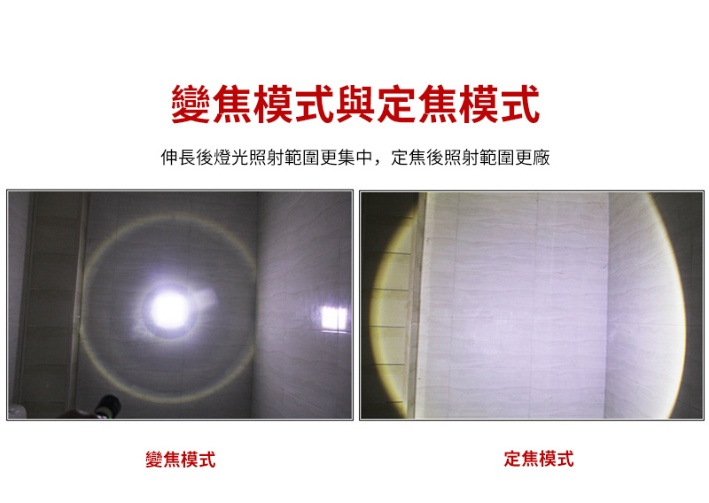 杰克-紫光小手電筒丨帶側燈COB丨強光伸縮變焦丨 USB充電套裝丨迷你手電筒 丨 513鋁合金手電筒+USB線+盒子（1114）