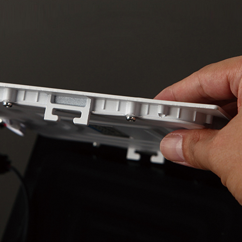 杰克-嵌入式LED方形超薄筒燈丨15W 6000K*2隻裝（5139）