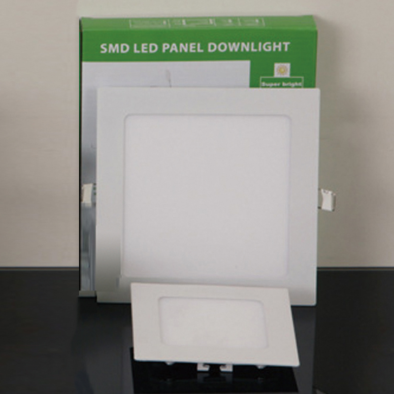 杰克-嵌入式LED方形超薄筒燈丨15W 6000K*2隻裝（5139）