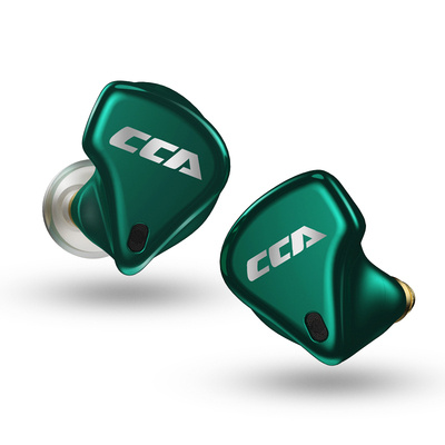 CCA 十單元圈鐵真無線藍牙耳機 綠色/黑色 CX10