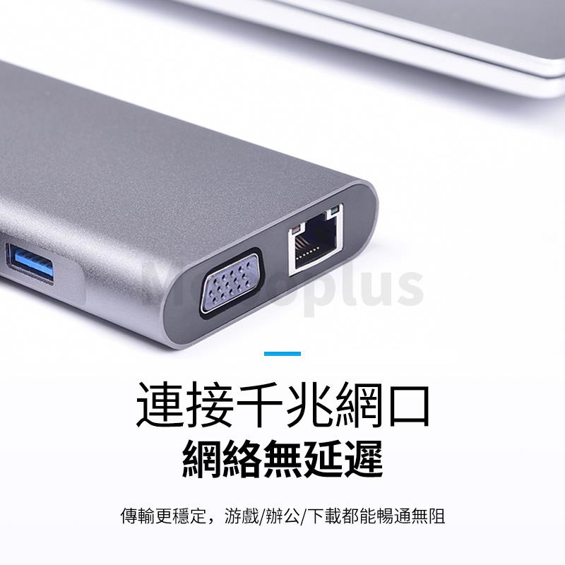 M-Plus Type-C 10 in 1 USB-C Hub 多功能智能轉換器