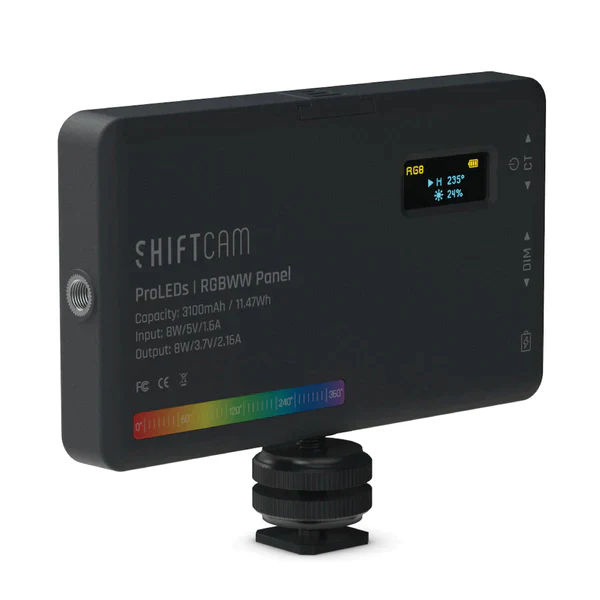 ShiftCam ProLED 白黃/RGB 全色域光補光燈