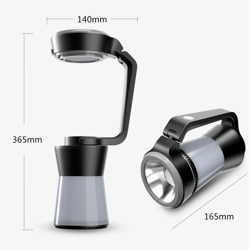 杰克-多功能三合一手提燈 | 露營燈 | 檯燈 | 戶外家用野營燈（1137）