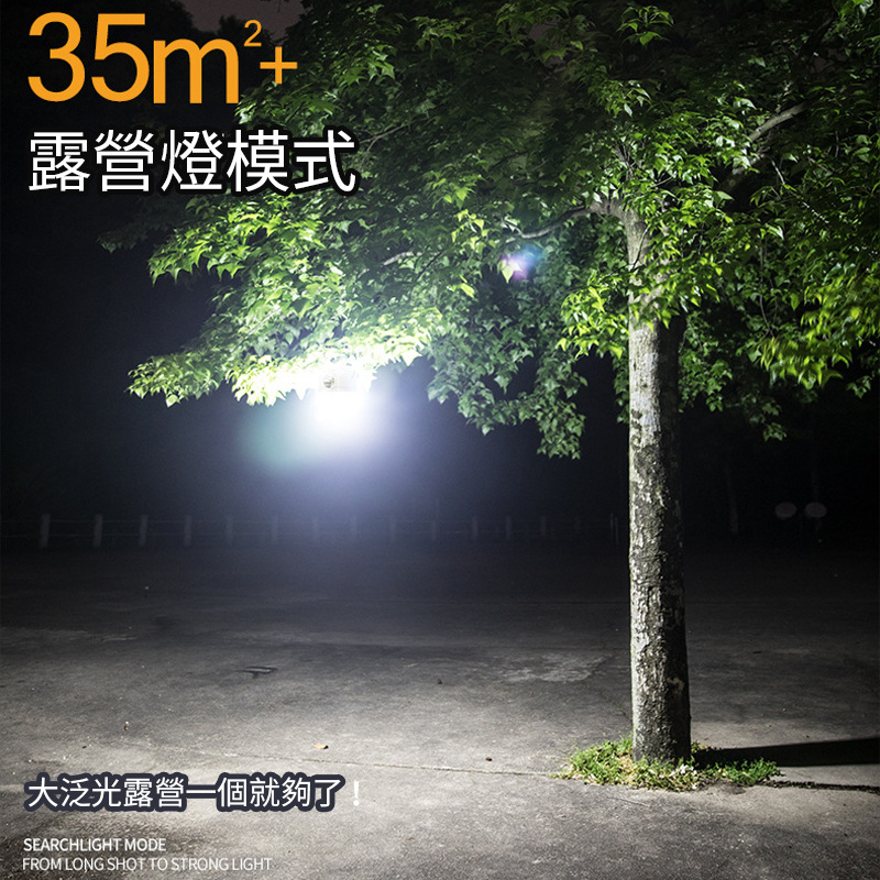 杰克-LED新款多功能太陽能露營燈 | 家用應急燈 | 夜市地攤燈 | 戶外USB充電野營燈 （1138）