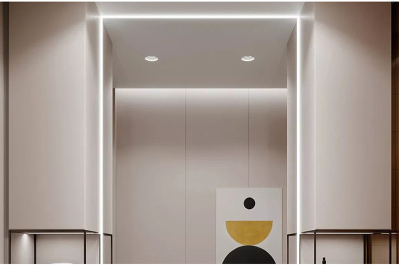 杰克-LED燈帶丨USB家用人體智能感應防水燈帶丨2835低壓櫥櫃衣櫃軟燈條裝飾 丨 暖白光 1米（3116）