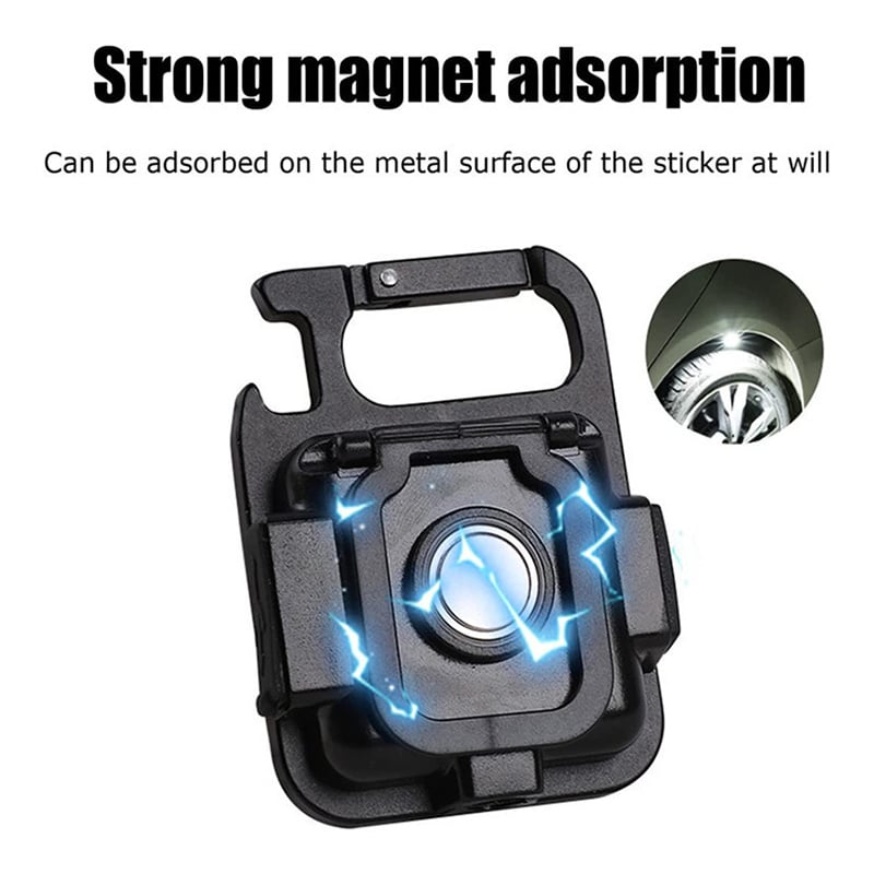 杰克-鋁合金鑰匙扣燈丨多功能戶外便攜迷你工具燈丨戶外露營燈丨多種款式隨身燈丨鋁合金工作燈（1150）