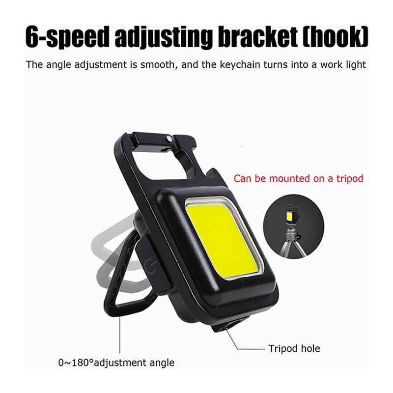 杰克-鋁合金鑰匙扣燈丨多功能戶外便攜迷你工具燈丨戶外露營燈丨多種款式隨身燈丨鋁合金工作燈（1150）