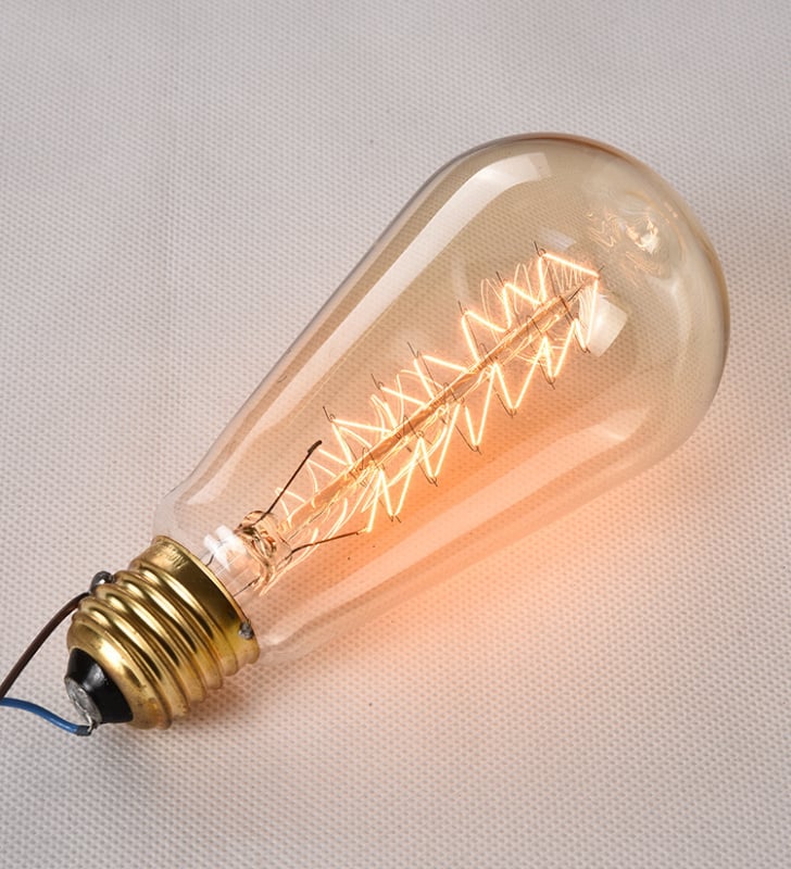 杰克-愛迪生燈泡丨螺口復古創意鎢絲燈丨E27婚慶酒吧餐廳裝飾燈泡丨燈膽（5147）