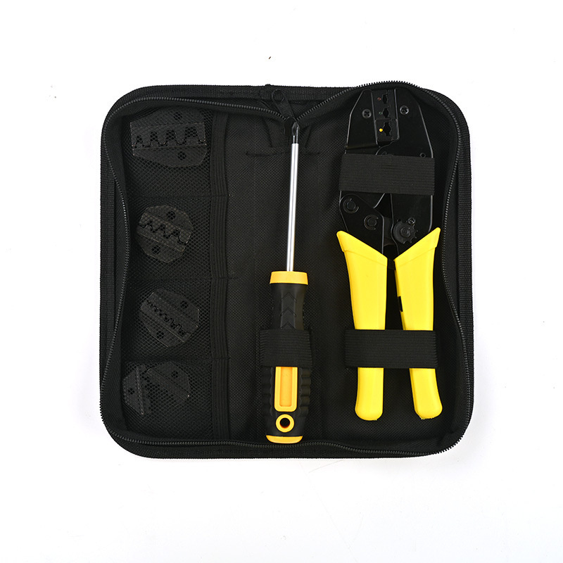 杰克-端子壓線鉗丨功能電纜剪丨剝線壓接鉗工具套裝（6109）