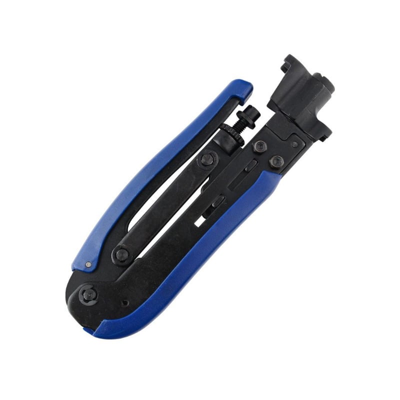 杰克-壓接鉗丨rg59/rg6同軸電纜擠壓鉗丨端子壓線鉗丨網路壓接工具（6110）