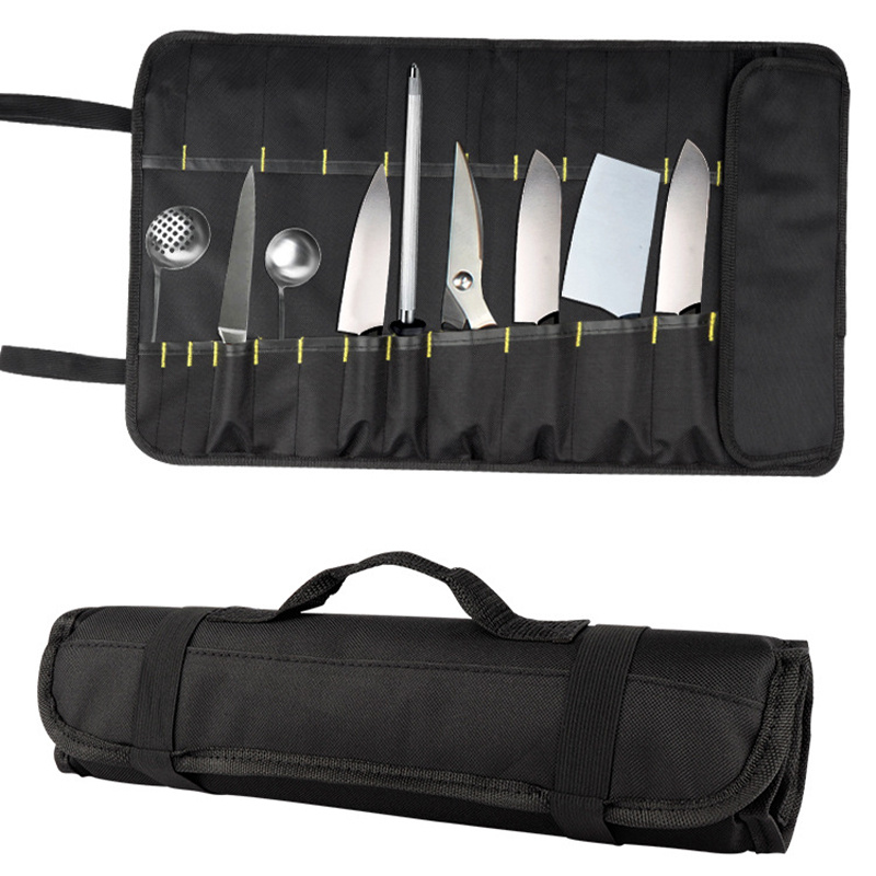 杰克-手提可攜式戶外野餐廚師刀具包丨主廚刀包露營家用五金工具包 丨 顏色隨機（6118）