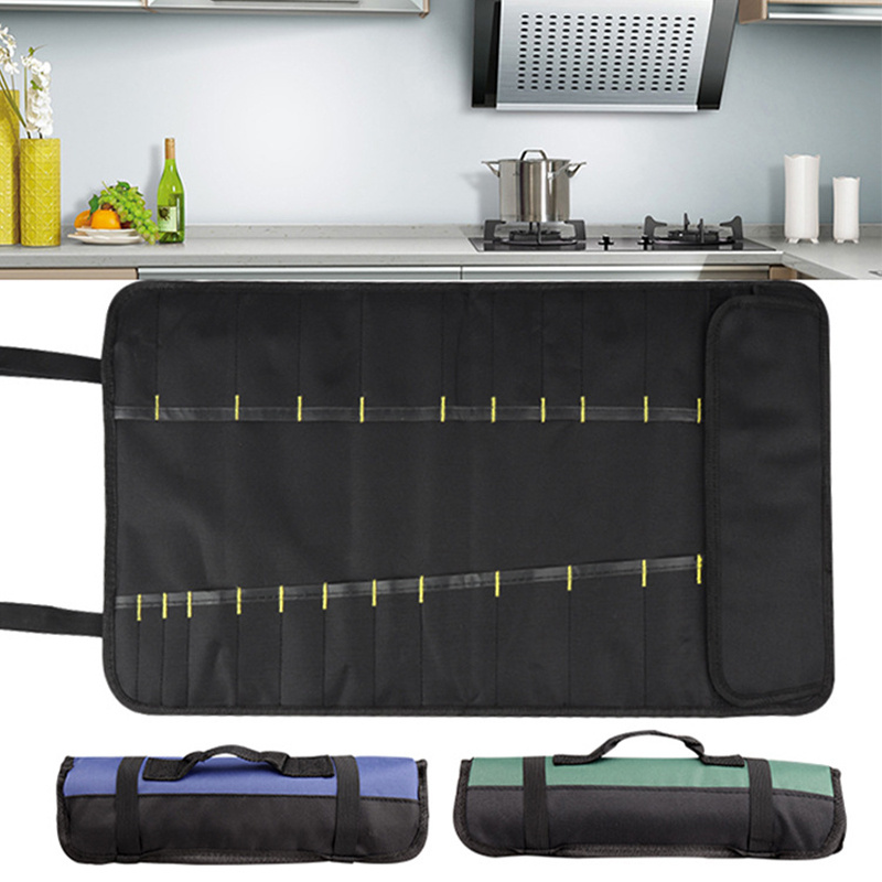 杰克-手提可攜式戶外野餐廚師刀具包丨主廚刀包露營家用五金工具包 丨 顏色隨機（6118）