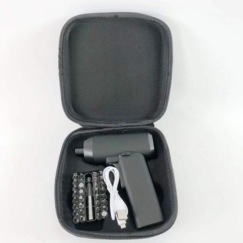 杰克-家用電動螺絲刀套裝丨3.6V充電式起子迷你多功能螺絲 丨帶配件32件套+布包裝（6124）