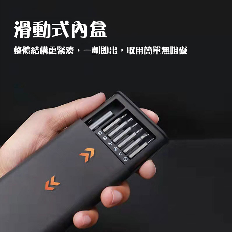 杰克-螺絲刀套裝丨蘋果安卓筆記本小型電子精密拆機維修手動多功能螺絲 丨家用螺絲批工具丨25合一（6130）