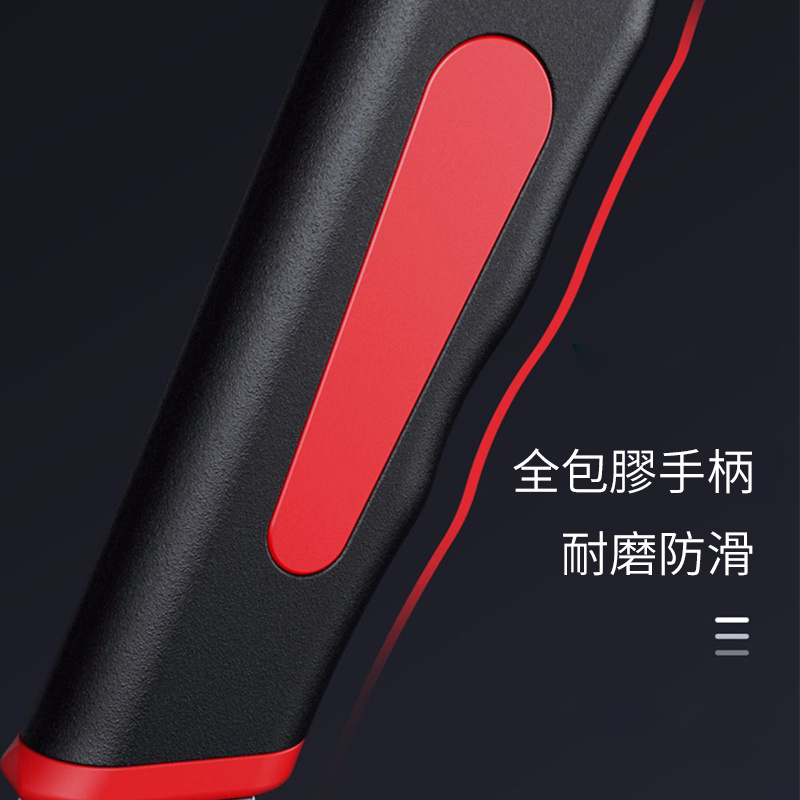 杰克-五金工具活動扳手丨活絡扳手活口扳手丨大開口活扳手多功能 丨10寸工業款包膠手柄（6135）