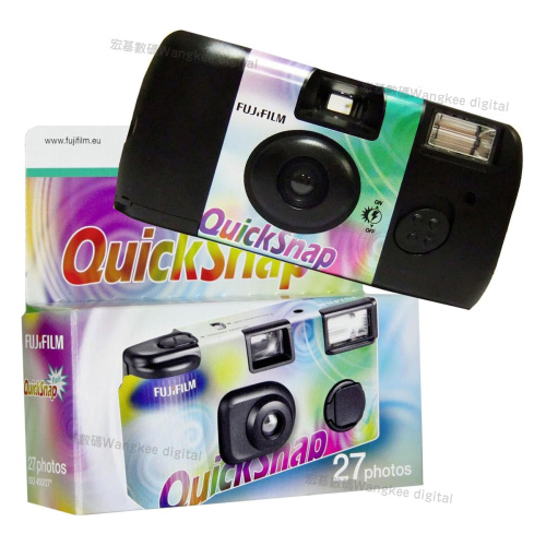 Fujifilm QuickSnap Flash 富士一次性使用 35mm 135 彩色負片即棄菲林相機 (27 張底片)
