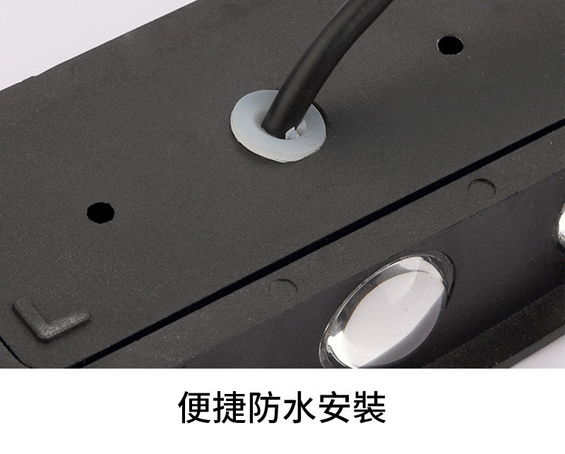 杰克-室內戶外過道走廊庭院壁燈丨酒店工程丨防水LED鋁材壁燈丨牆壁燈 丨黑殼鋁材 2W暖光（1163）