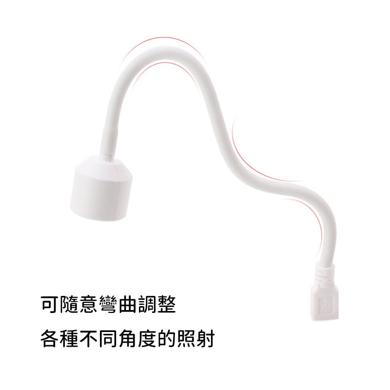 杰克-迷你USB美甲燈丨光療機丨指甲甲片烤燈丨led小型攜帶便捷光療燈 丨usb甲片燈（1171）