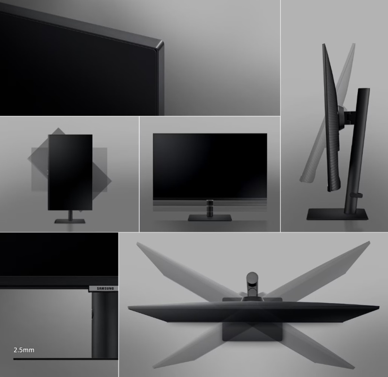 Samsung 32" S60UA Flat High-Resolution Monitor ( LS32A600UUCXXK )