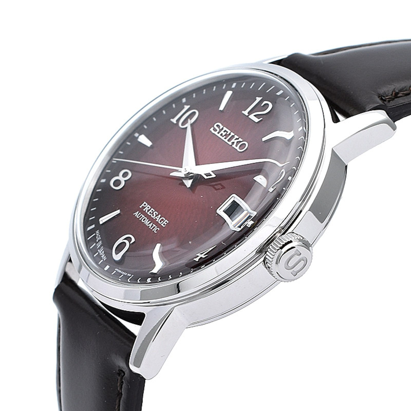 SEIKO Presage SRPE41J1雞尾酒內格羅尼勃艮第日本製造手錶國際保修