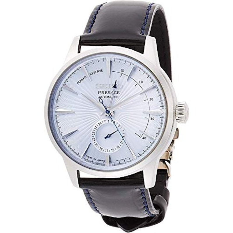 SEIKO PRESAGE SSA343J1雞尾酒時間自動淺藍色錶盤男士手錶日本
