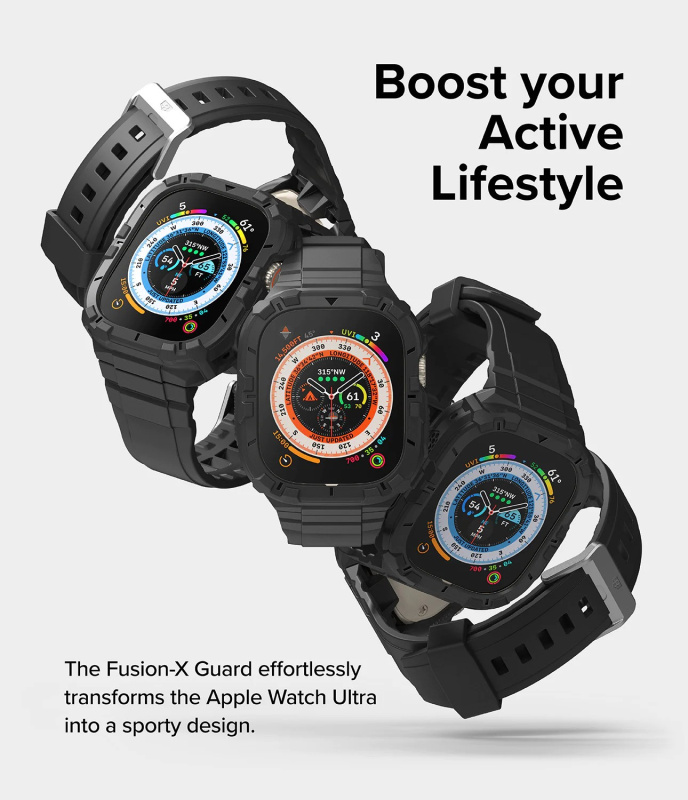 Ringke Fusion-X Guard Case + Band For Apple Watch Ultra1/2 [2色選擇]