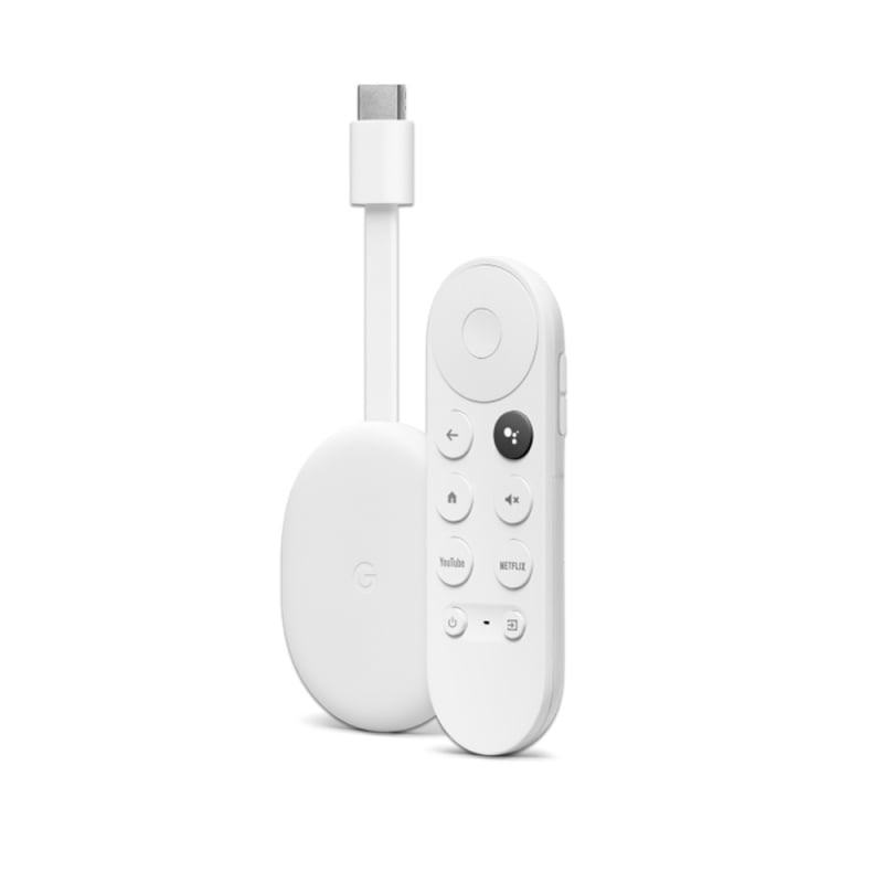 Google Chromecast with Google TV HD 串流播放裝置 (Disney+ NETFLIX 內置)