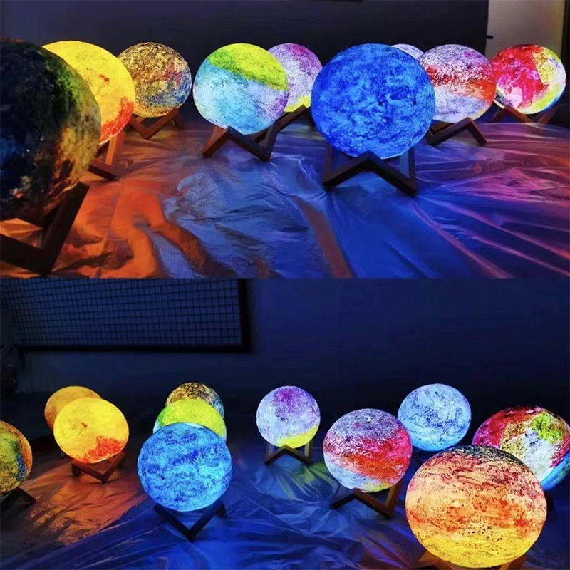 杰克-Creative hand-painted moon light | Nightlight | led Bedroom bedside lamp (3183)