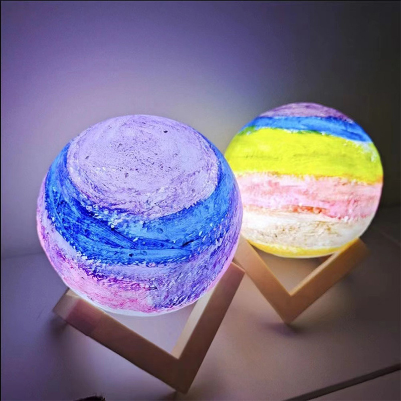 杰克-Creative hand-painted moon light | Nightlight | led Bedroom bedside lamp (3183)