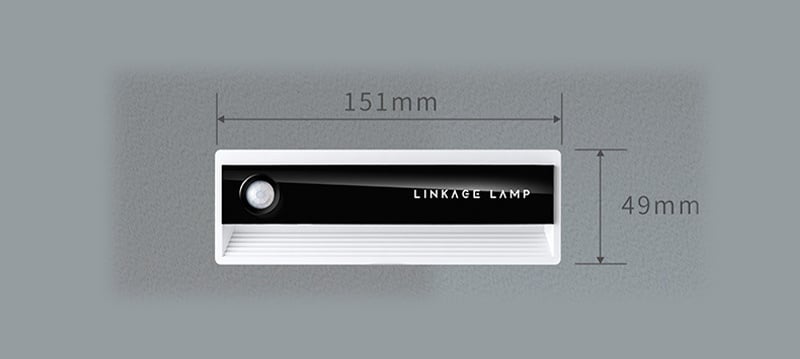 柔光護眼家居磁吸燈丨充電走廊樓梯起夜燈丨聯動人體感應小夜燈丨三個裝（7120）