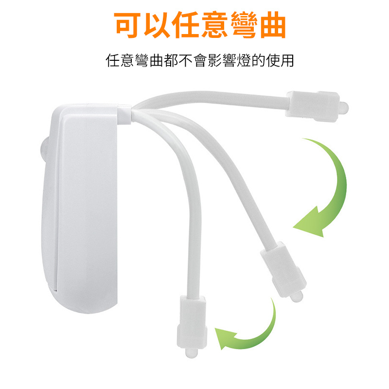 掛式led馬桶燈丨RGB多色智能燈丨自動人體感應燈丨變色小夜燈家用 丨RGB多色（7123）