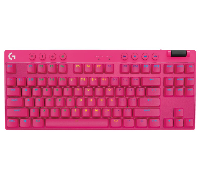 Logitech PRO X TKL 無線電競機械鍵盤 &nbsp;(茶軸)