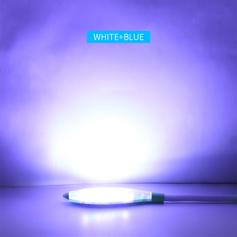 LED魚缸水族夾燈丨USB水草照明燈丨高亮LED魚缸燈丨多色水族箱燈丨綠色（8120）