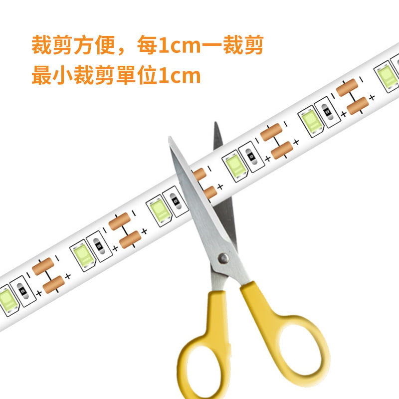 led植物生長燈丨usb燈帶丨觸摸調光種植補光燈丨花卉植物生長燈 丨冰藍丨3米防水（8132）