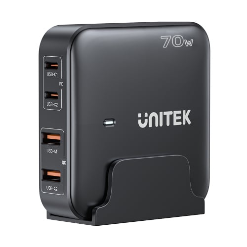 UNITEK 70W GaN III 桌面充電器 [P1228ABK]