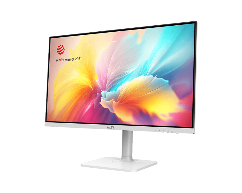 MSI Modern MD272QXPW 27" 商用平面顯示器 (2560 x 1440 (WQHD), HDR400, 100hz) - WHITE MSI Modern MD272QXPW 27" 商用平面顯示器 (2560 x 1440 (WQHD), HDR400, 100hz) - WHITE