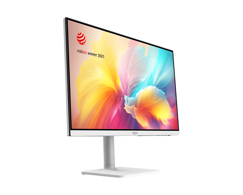 MSI Modern MD272QXPW 27" 商用平面顯示器 (2560 x 1440 (WQHD), HDR400, 100hz) - WHITE MSI Modern MD272QXPW 27" 商用平面顯示器 (2560 x 1440 (WQHD), HDR400, 100hz) - WHITE