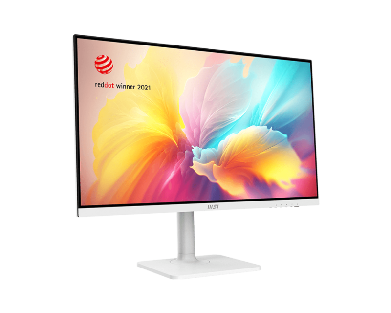 MSI Modern MD272QXPW 27" 商用平面顯示器 (2560 x 1440 (WQHD), HDR400, 100hz) - WHITE MSI Modern MD272QXPW 27" 商用平面顯示器 (2560 x 1440 (WQHD), HDR400, 100hz) - WHITE