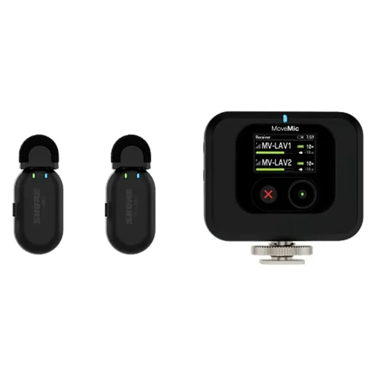 Shure MoveMic Two Receiver Kit 一對二無線領夾咪