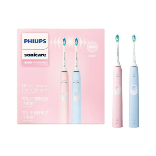 Philips 飛利浦 4300 電動牙刷 HX6805/34 [兩隻裝]