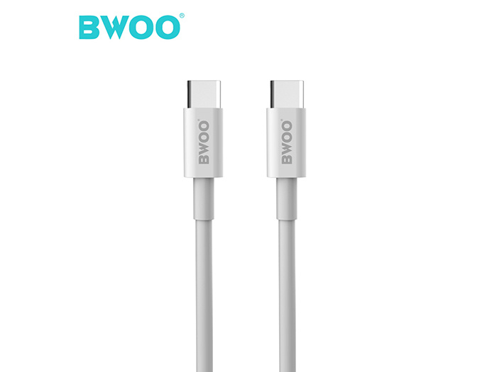 BWOO 100W Type-C to Type-C 快速充電數據傳輸線 (X199)