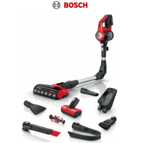 Bosch BCS71PETGB Unlimited 7 ProAnimal 充電式吸塵機 (紅色)