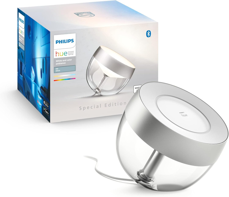 Philips Hue Iris 智慧檯燈，白色和彩色光，藍牙，8.2W，特別版銀色 / 金色 /銅色 [能源等級 F] (水貨)(訂貨需時10-14天)