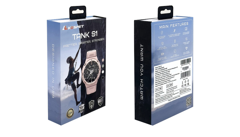 KOSPET TANK S1 防水運動智能手錶