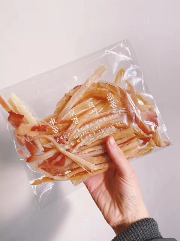 南大門老爺爺-超軟手撕魷魚條 魷魚肉絲-辣味 200G(+/-5) |韓國超人氣零食| 佐酒小食