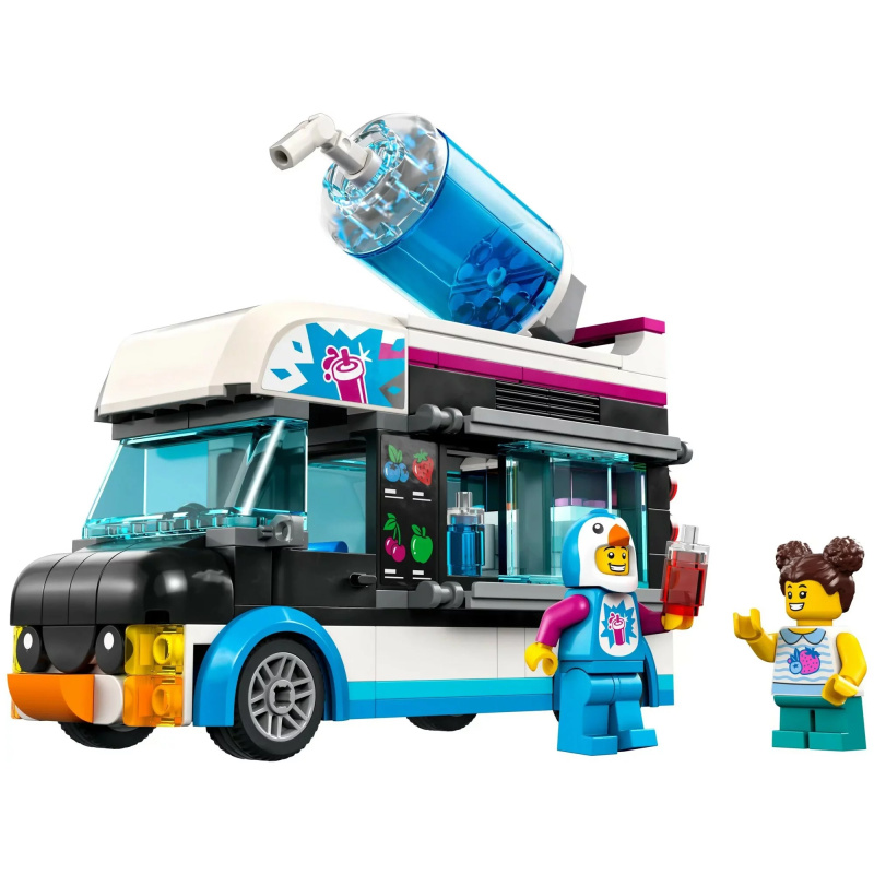 LEGO 60384 Penguin Slushy Van 企鵝沙冰車 (City)