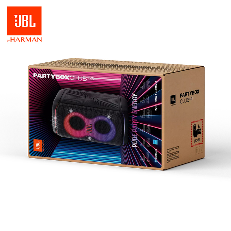 JBL PartyBox Club 120 便攜式藍牙派對喇叭
