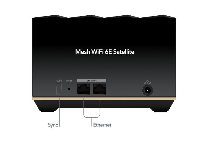 Netgear Nighthawk Tri-Band Mesh WiFi 6E Router - MK92 (2件裝)